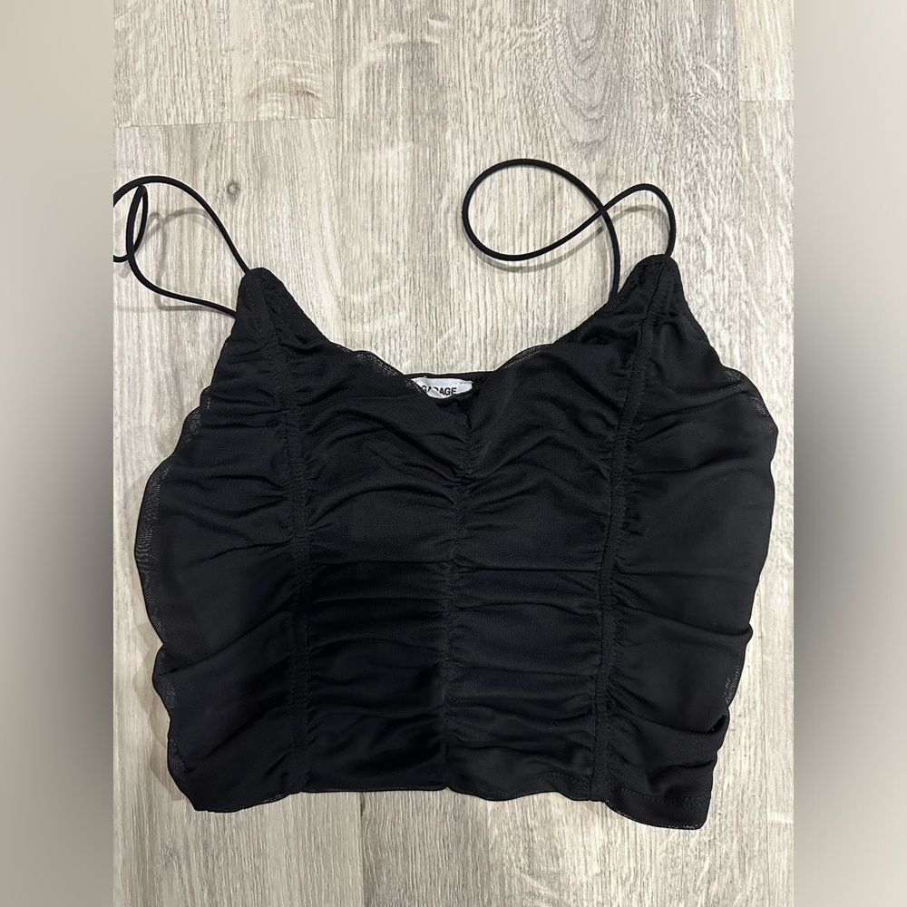 Garage ruched cami top - size xs